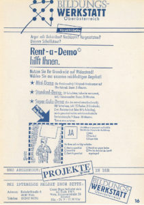 Rent-a-demo (1987)
