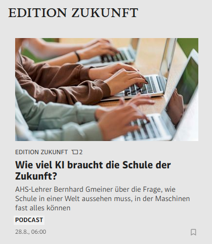 Wie viel KI braucht Schule der Zukunft